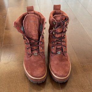 Women’s reddish brown Leather Boots